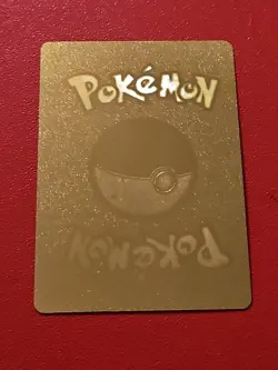Pokemon Shadow Mewtwo GX 300hp Gold Foil Fan Art Collector Card TCG - Image 2