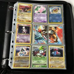 Pokemon Collection Vintage WoTC & More - Lot 100x Holos Binder Pages Cards - Image 1