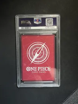 One Piece Monkey.D.Luffy EB02-010 La Dodgers Promo Card PSA 10 - Image 2