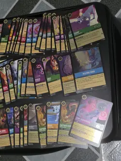 Disney's Lorcana Cards Bundle/Lot Of 85 Cards (Near Mint) both Foil and Non-Foil - Image 5