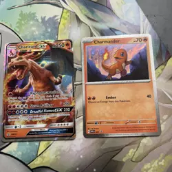 Pokemon Charizard Card Lot Charizard GX SM195 Black Star Promos - Image 1
