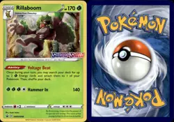Rillaboom - (Prerelease) SWSH006 SWSH: Sword & Shield Promo Trading Card Holo NM - Image 1