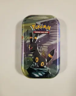 Pokemon Prismatic Evolutions Umbreon TCG Mini Tin Sealed + Umbreon Foil Card - Image 2