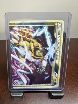 Raikou & Suicune LEGEND 92/95 - HGSS Unleashed Ultra Rare Holo Pokemon Card - Image 2
