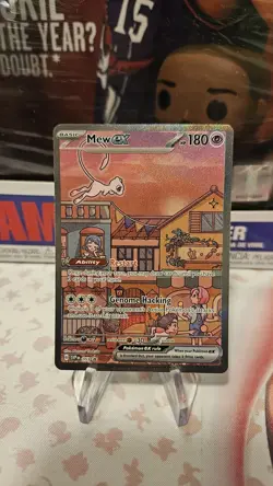 2023 Mew EX 053 Scarlet And Violet Black Star Promo Pokemon Card - Image 1