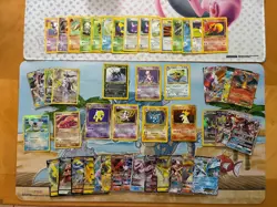 Vintage Pokemon Card Lot WOTC Holo Promo Etc Fire Charizard Houndoom Flareon - Image 1