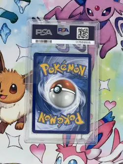 Pokemon Arcanine EX Holo Ultra Rare TCG Card 224/198 SV Base Set PSA 9 - Image 2