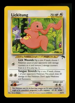 Lickitung 16/18 Southern Islands 2001 Nintendo Promo Rare Pokemon Card TCG - Image 1