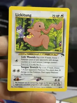 Lickitung 16/18 Southern Islands 2001 Nintendo Promo Rare Pokemon Card TCG - Image 3