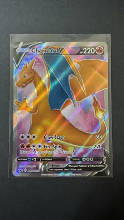 Charizard V - SWSH050 - SWSH: Sword & Shield Promo Cards (SWSD) - Image 1