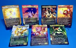 MTG: Magic the Gathering Secret Lair x Sonic Hedgehog: Friends and Foes - Image 1