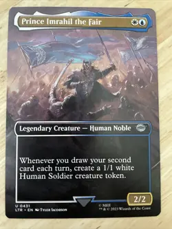 MTG Prince Imrahil the Fair #0431 The Lord of the Rings Showcase Regular U NM/M - Image 1