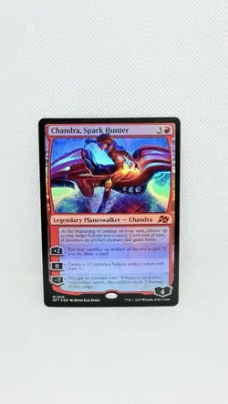 Chandra, Spark Hunter Aetherdrift Foil - Image 1