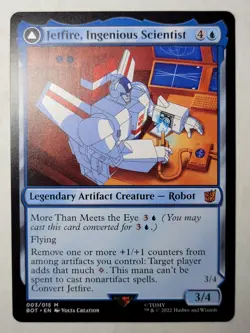 Jetfire, Ingenious Scientist TRANSFORMERS Regular Universes Beyond BOT mtg NM/M - Image 1