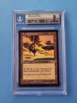 Serra's Sanctum Urza's Saga Vintage MTG Reserved List, Graded BGS 9 Mint!!! - Image 1