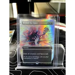 Beyond the Quiet -Borderless Foil- Edge of Eternities Rare EOE 303 R mtg NM/M - Image 1