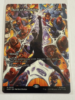 MTG Thrill of Possibility 0028 Regular (Borderless) Marvel Eternal-Legal NM MAR - Image 1