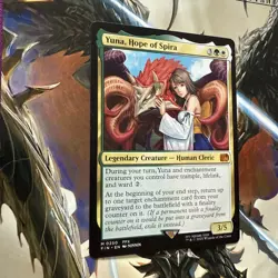 Yuna, Hope of Spira Final Fantasy Regular Mythic MTG 0250 - Image 3