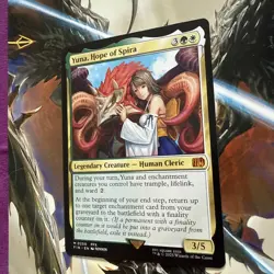 Yuna, Hope of Spira Final Fantasy Regular Mythic MTG 0250 - Image 4