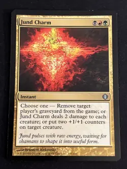 1x Jund Charm (175) Shards of Alara LP MTG Magic the Gathering x1 MKE - Image 1
