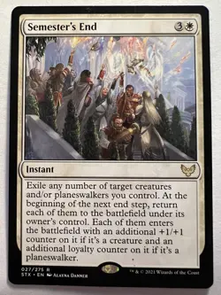 Semester's End - MTG Strixhaven School of Mages - NM - Image 1