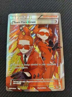 Pokemon TCG Team Flare Grunt Premium Trainer's XY Collection 73a/83 - Image 1