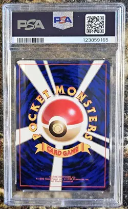 1997 Pokemon Japanese Rocket Rocket's Sneak Attack Holo PSA 9 MINT - Image 2