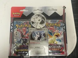 Pokemon Blister Pack Twilight Masquerade & Obsidian Flames Promo And Coin Random - Image 1