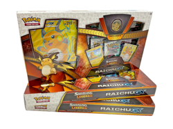 Lot of (3) Pokemon Shining Legends SM3.5 Raichu GX Special Collection Box Sealed - Image 1