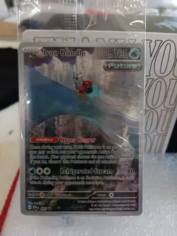 Pokemon Iron Bundle 066 Scarlet & Violet Promo Holo Sealed - Image 1