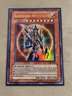 Black Luster Soldier Envoy of the Beginning LP IOC-025 Unlimited Yu-Gi-Oh! - Image 1