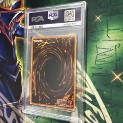 Yugioh! YZ-Tank Dragon MFC-054 Super Rare 1st Edition PSA MINT 9 - Image 2