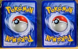 Pokemon Lot of 2 Base Set Cards Non Holo Beedrill & Dratini LP - Image 2