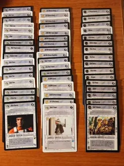 590+ Light Side Uncommon & Common Cards no repeats Star Wars CCG Lot 2 - Image 2