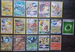 Pokemon TCG Lot Of 16 Cards EX, GX, VMAX, Full Arts ALL HOLOS - Random Sets. NM - Image 1