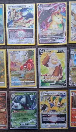 Pokemon TCG Lot Of 16 Cards EX, GX, VMAX, Full Arts ALL HOLOS - Random Sets. NM - Image 3