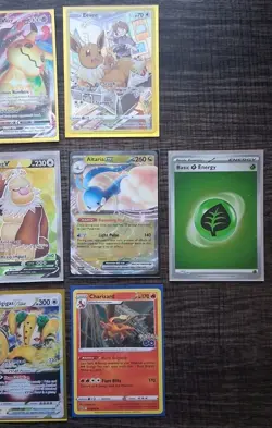 Pokemon TCG Lot Of 16 Cards EX, GX, VMAX, Full Arts ALL HOLOS - Random Sets. NM - Image 4