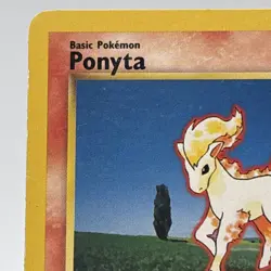 Pokemon TCG Ponyta Base Set 60/102 Regular Unlimited Common Card - Image 2