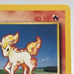 Pokemon TCG Ponyta Base Set 60/102 Regular Unlimited Common Card - Image 3