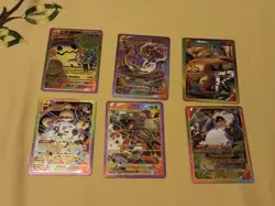 6 Pokemon Custom Fan Made Art Foil Card - Image 1