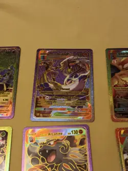 6 Pokemon Custom Fan Made Art Foil Card - Image 3