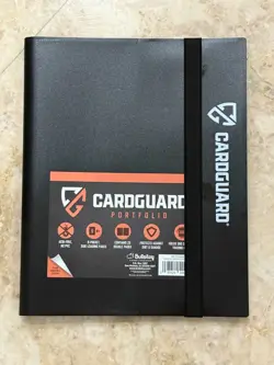 CardGuard Trading Card Portfolio Binder 20 Pages 9-Pockets Holds 360 Cards - Image 1