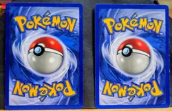 Pokemon Lot of 2 Non Holo Fossil Cards LP+ Raichu & Golbat - Image 2