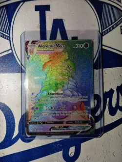 Alcremie Vmax 073/072 Shining Fates - NM/M Full Art Rainbow Rare Pokemon Card - Image 1
