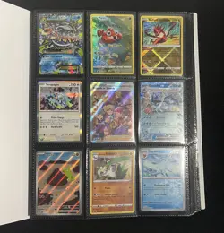 Pokemon Card Binder Collection Lot 130 Cards Holos & Art &Illustration & Vintage - Image 2