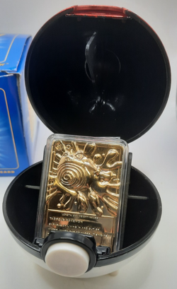 Pokemon POLIWHIRL 23k Gold Plated Trading Card Burger King Promo Vintage 1999 - Image 2