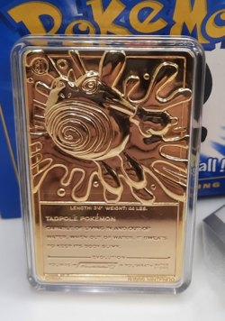 Pokemon POLIWHIRL 23k Gold Plated Trading Card Burger King Promo Vintage 1999 - Image 4