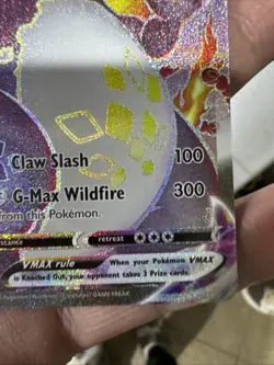 Pokemon TCG Charizard VMAX Holo Ultra Rare Card SV107/SV122 Shining Fates - Image 2