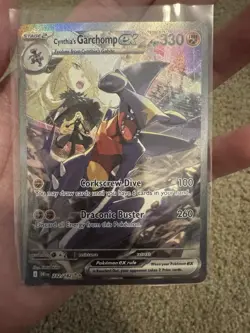 Pokemon TCG Cynthia's Garchomp EX 232/182 Destined Rivals English Card - Image 1