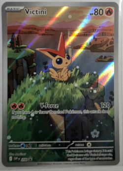 Victini 208 Sv: Scarlet & Violet Black Star Promo Cards Holo NM - Image 1